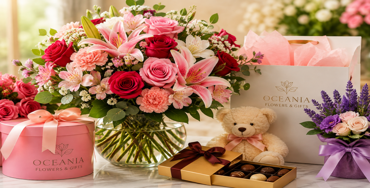 Oceania Flowers & Gifts - Home